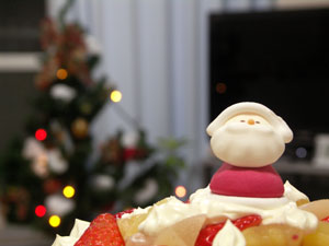 ツリーとケーキ