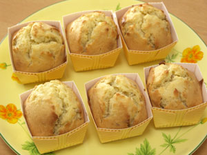 バナナマフィン