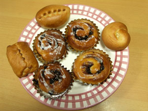 パンオレとシナモンロール