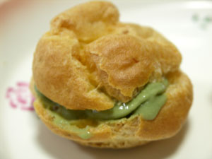 抹茶シューアイス