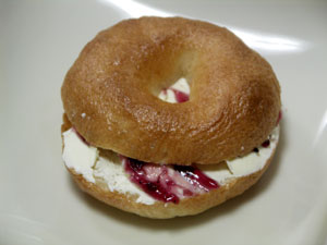 ベーグルサンド