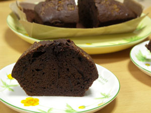 柚子入りココアパウンド