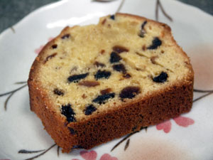 フルーツパウンドケーキ