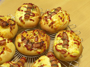 チーズウインナーパン