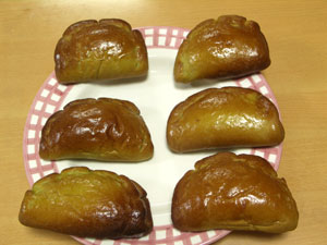 抹茶クリームパン