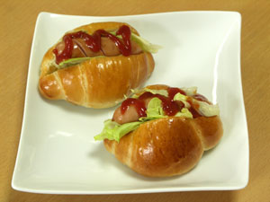 バターロールウインナー