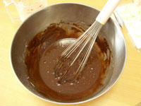 ガトーショコラ生地