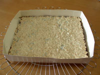 チョコを乗せる