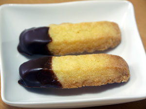 チョコがけクッキー