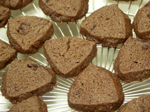 クランベリーココアクッキー