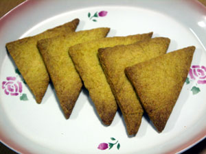 カレー風味のチーズクッキー