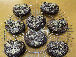 焼いた後のパルミエ