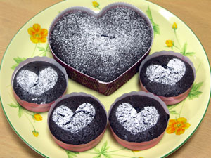 オレンジピールガトーショコラ