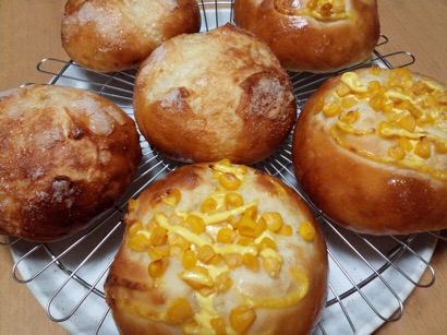 コーンマヨとシュガークッペ