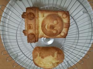 トーマスの焼き型を使って